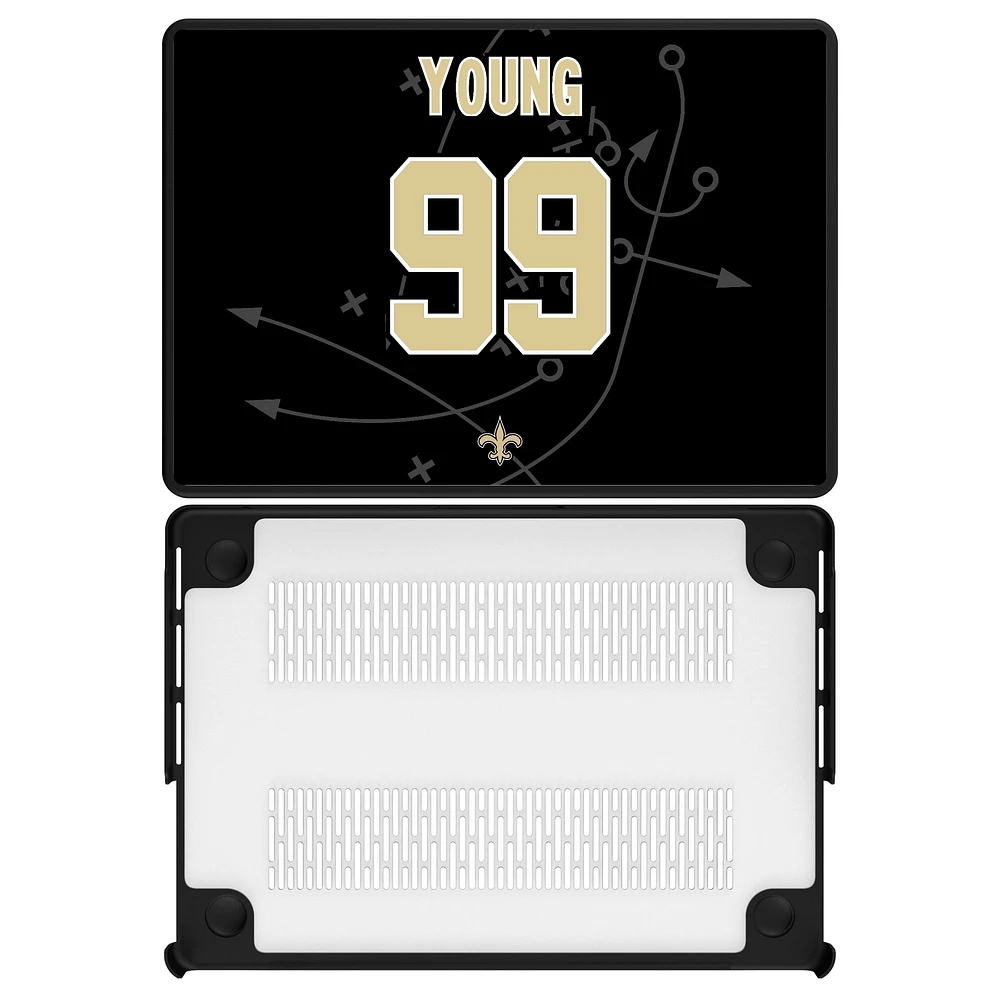 Keyscaper Chase Young New Orleans Saints MacBook Case