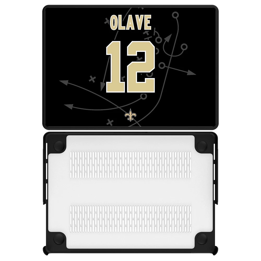 Keyscaper Chris Olave New Orleans Saints MacBook Case