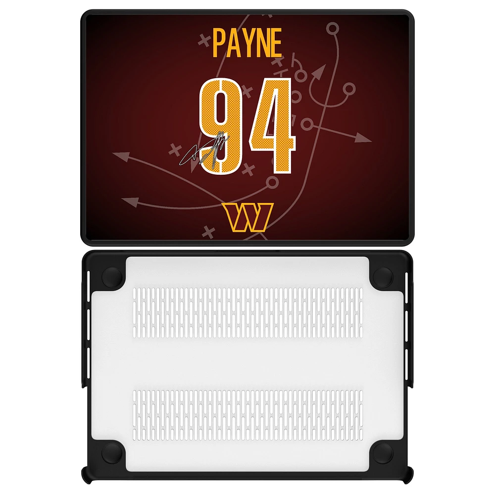 Keyscaper Daron Payne Washington Commanders MacBook Case