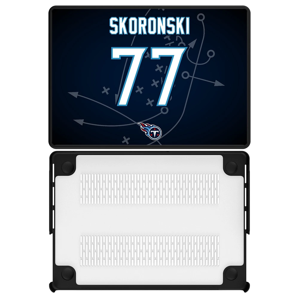 Keyscaper Peter Skoronski Tennessee Titans MacBook Case