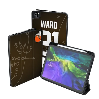 Keyscaper Denzel Ward Cleveland Browns iPad Tablet Case