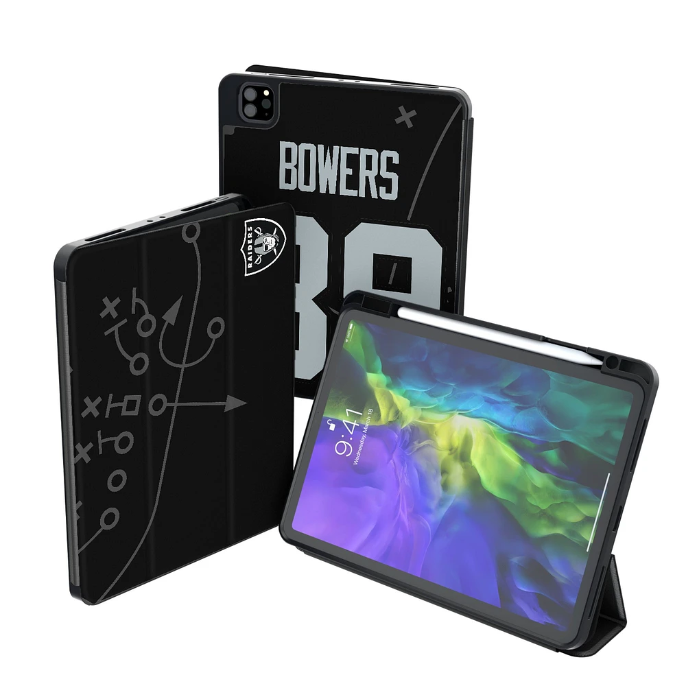 Keyscaper Brock Bowers Las Vegas Raiders iPad Tablet Case