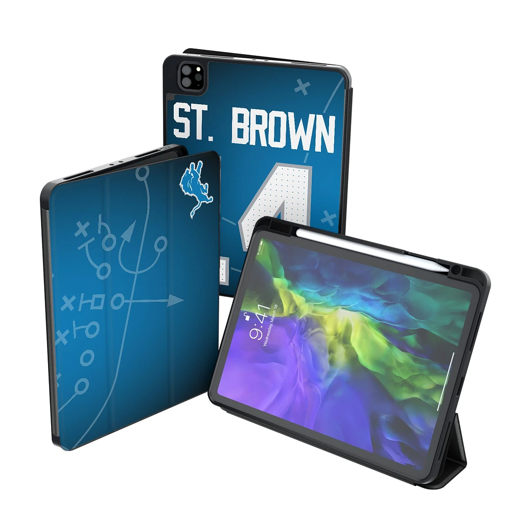 Keyscaper Amon-Ra St. Brown Detroit Lions iPad Tablet Case
