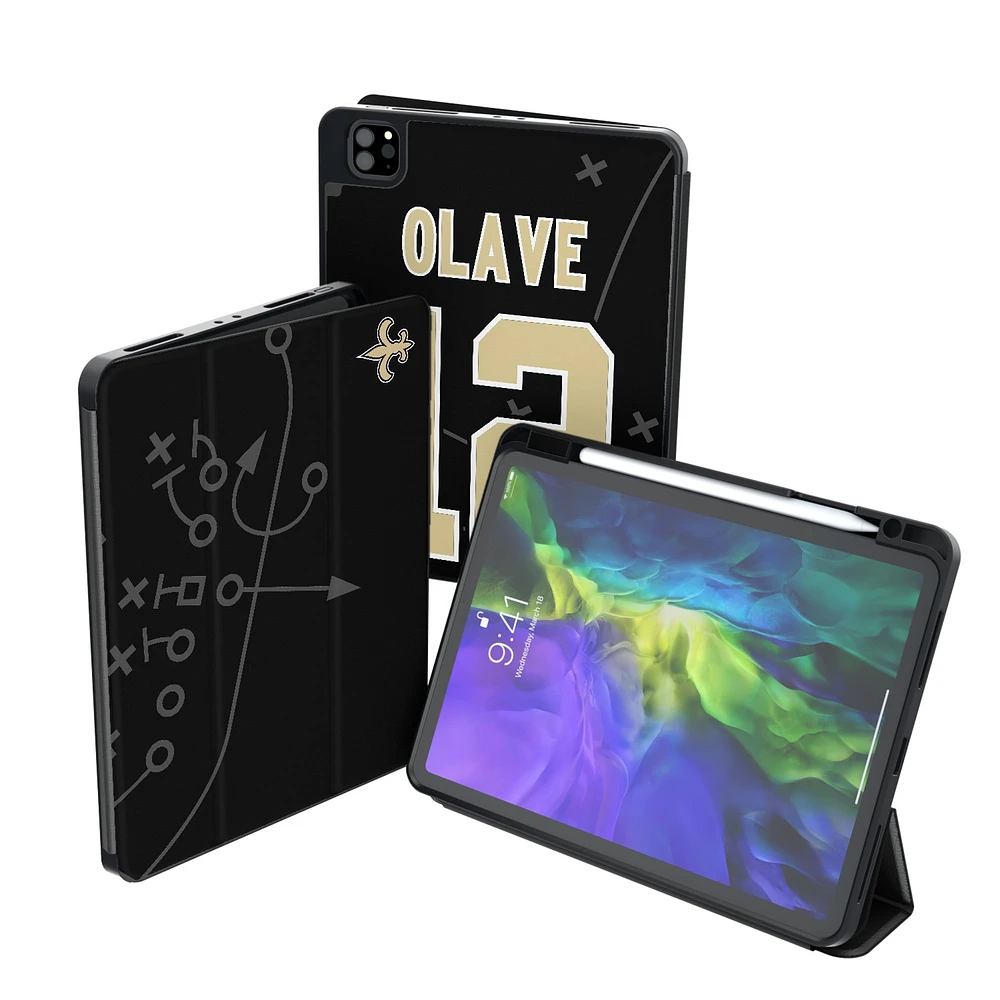 Keyscaper Chris Olave New Orleans Saints iPad Tablet Case