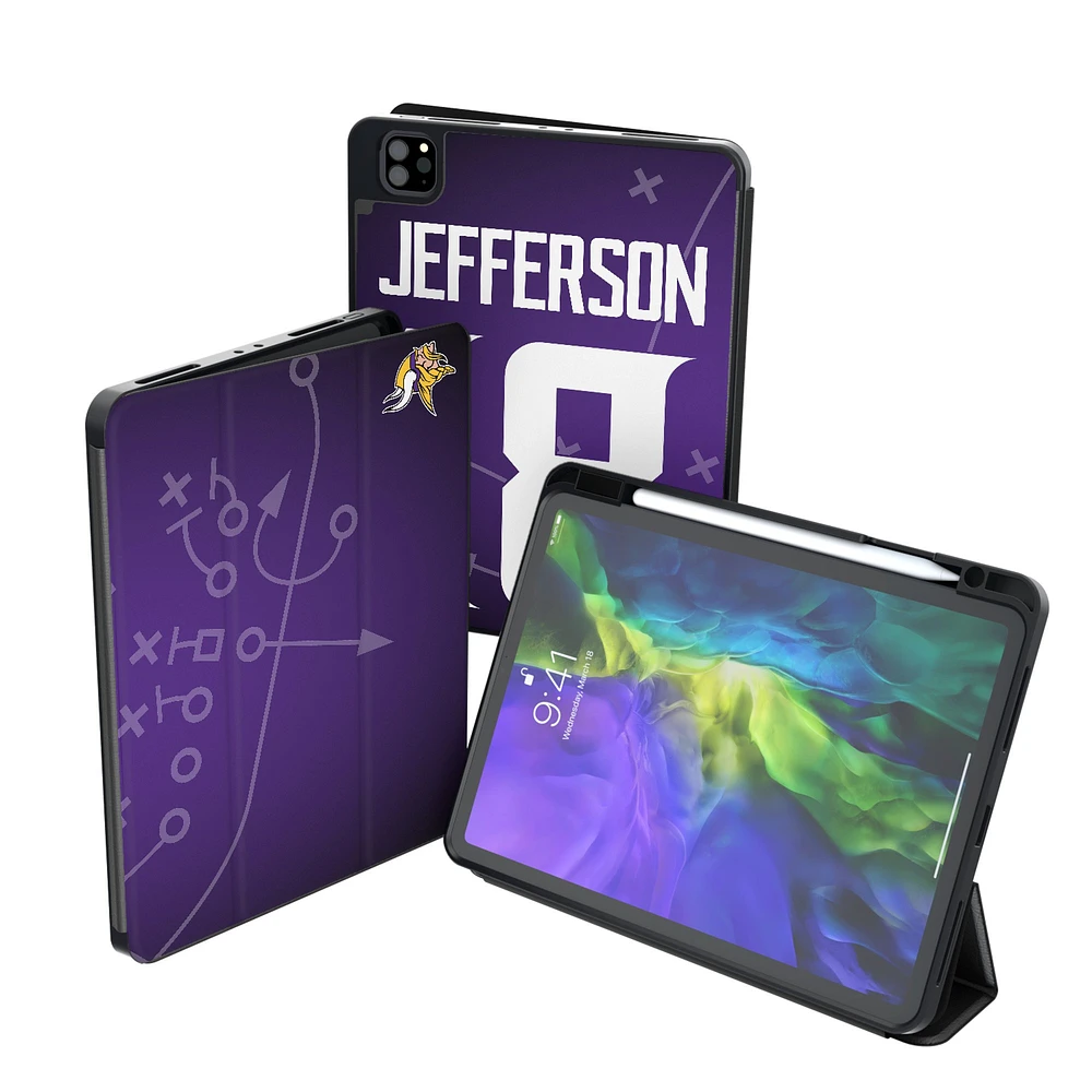 Keyscaper Justin Jefferson Minnesota Vikings iPad Tablet Case