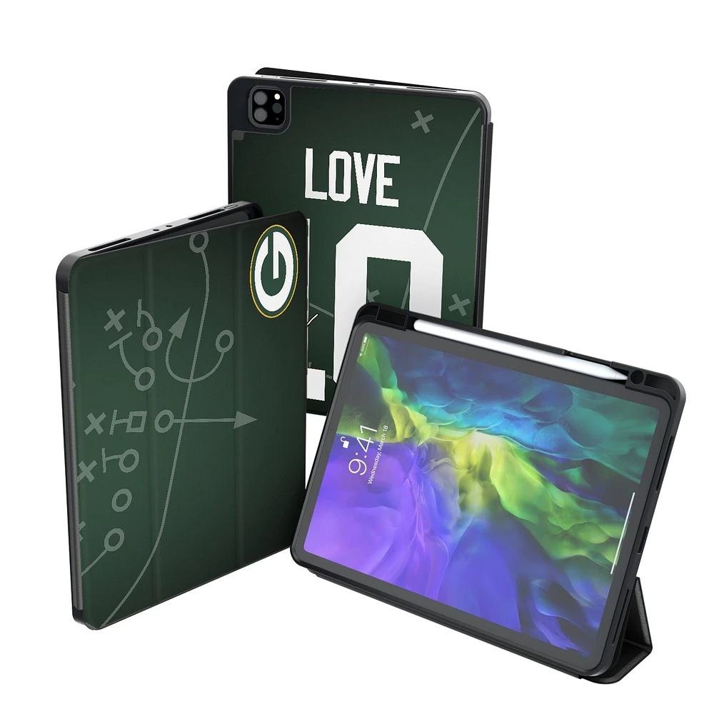 Keyscaper Jordan Love Green Bay Packers iPad Tablet Case