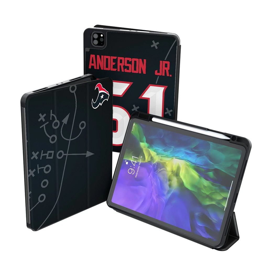 Keyscaper Will Anderson Jr. Houston Texans iPad Tablet Case