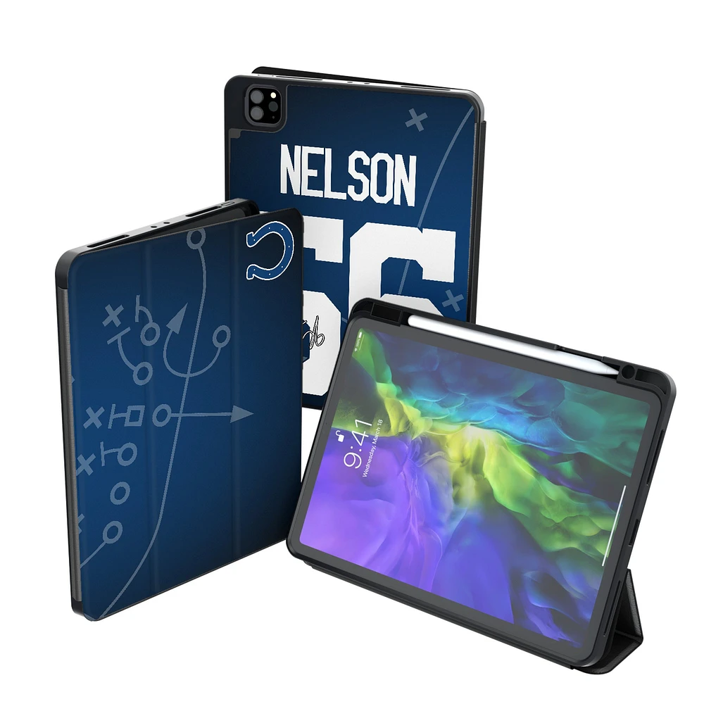 Keyscaper Quenton Nelson Indianapolis Colts iPad Tablet Case