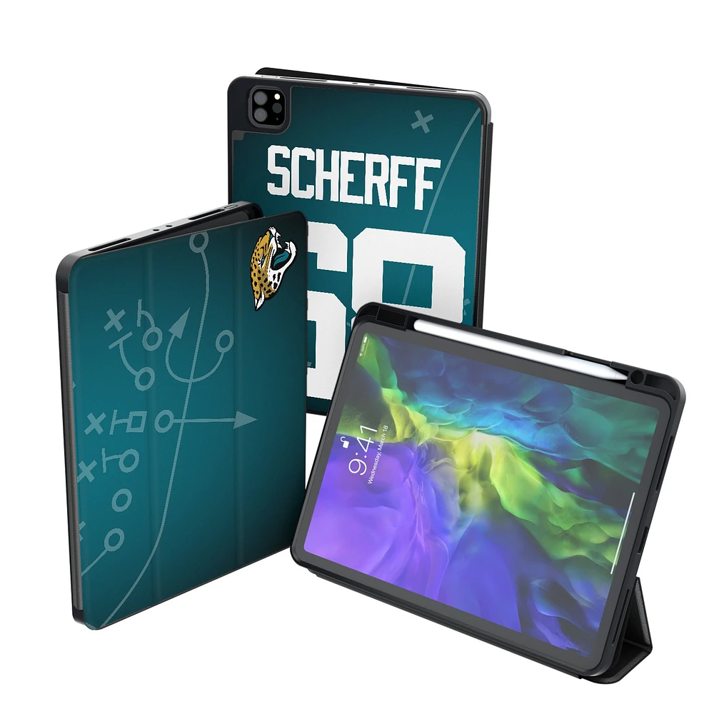 Keyscaper Brandon Scherff Jacksonville Jaguars iPad Tablet Case