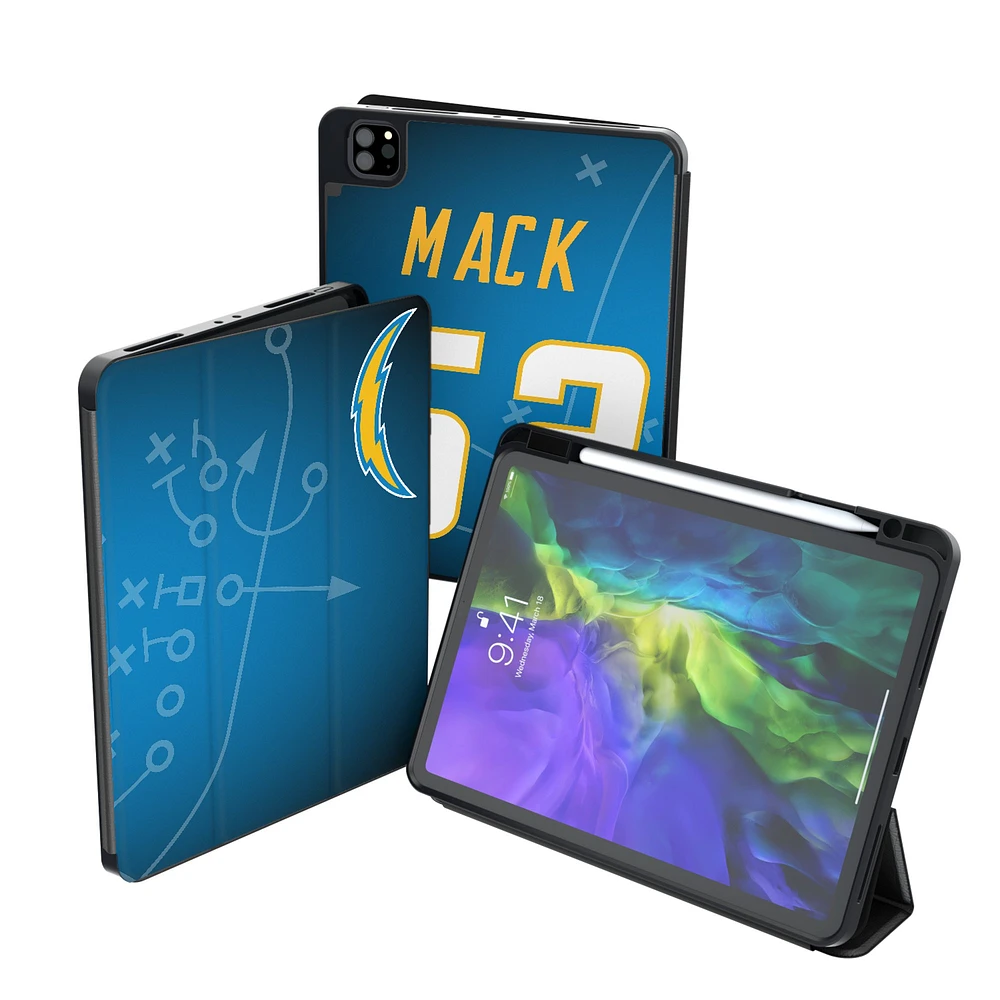 Keyscaper Khalil Mack Los Angeles Chargers iPad Tablet Case