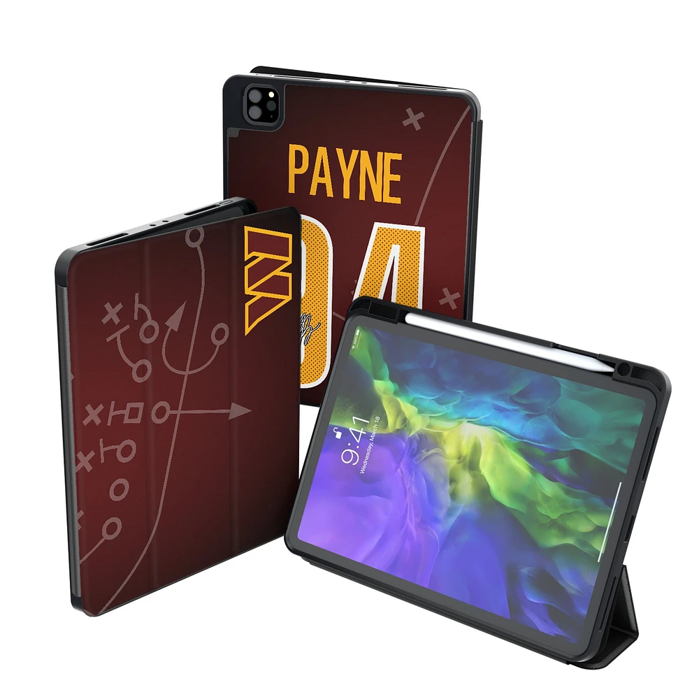 Keyscaper Daron Payne Washington Commanders iPad Tablet Case