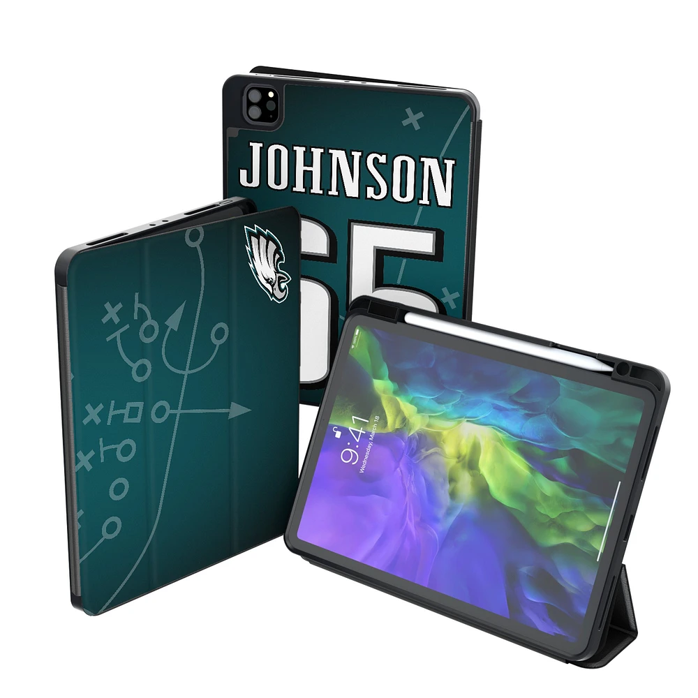 Keyscaper Lane Johnson Philadelphia Eagles iPad Tablet Case