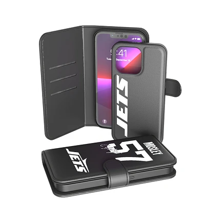 Keyscaper C.J. Mosley Black New York Jets iPhone Wallet Case