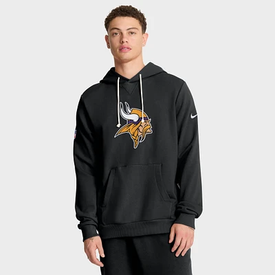 Men's Nike Minnesota Vikings Sideline Standard Issue Initial Home Dri-FIT Hoodie