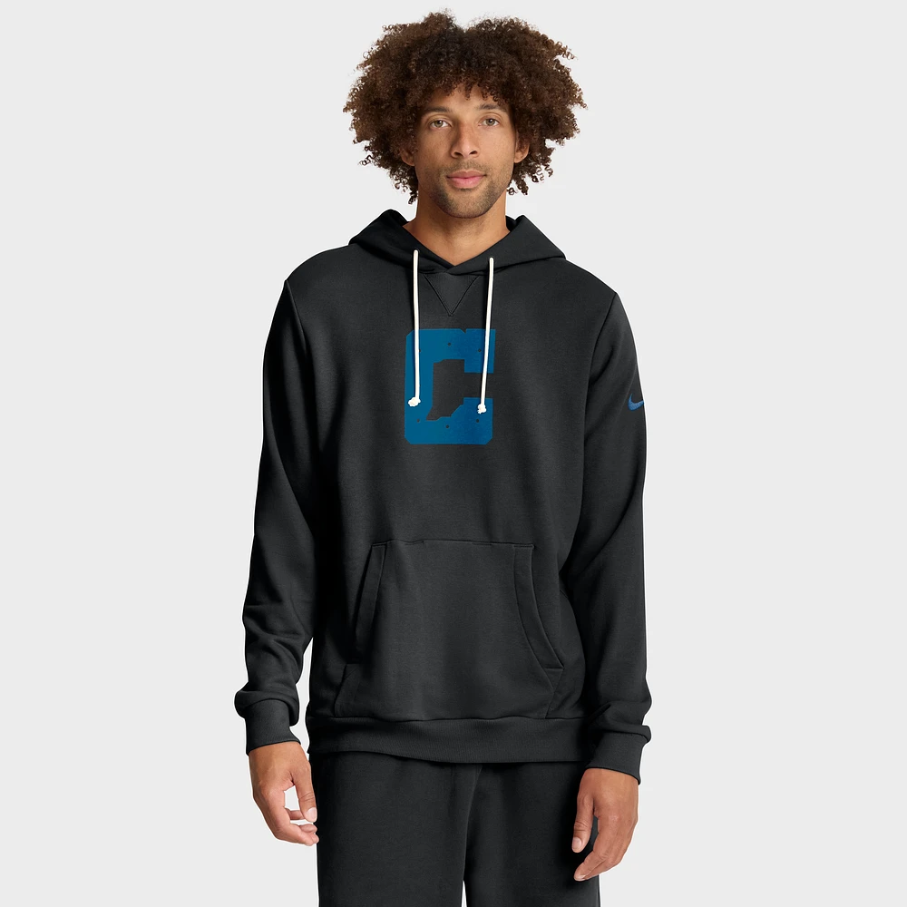 Men's Nike Black Indianapolis Colts Sideline Standard Issue Alt 2 Dri-FIT Hoodie