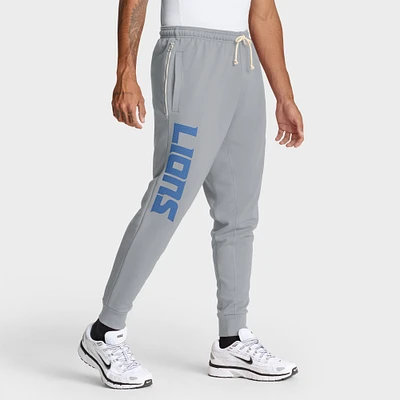 Men's Nike Gray Detroit Lions Sideline Standard Issue Ground Game Dri-FIT Taper Pants