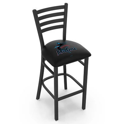 Miami Marlins 25" Stationary Counter Stool