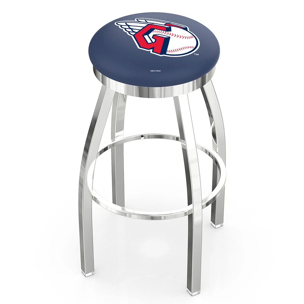 Cleveland Guardians 30" Chrome Swivel Bar Stool