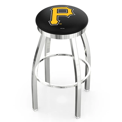 Pittsburgh Pirates 36" Chrome Swivel Counter Stool