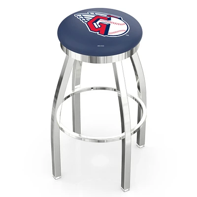 Cleveland Guardians 36" Chrome Swivel Counter Stool