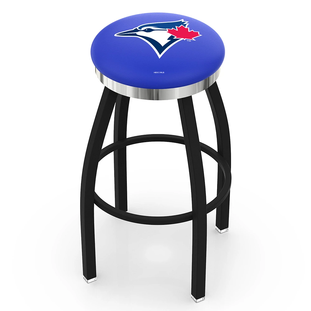 Toronto Blue Jays 30" Swivel Counter Stool with Chrome Accent