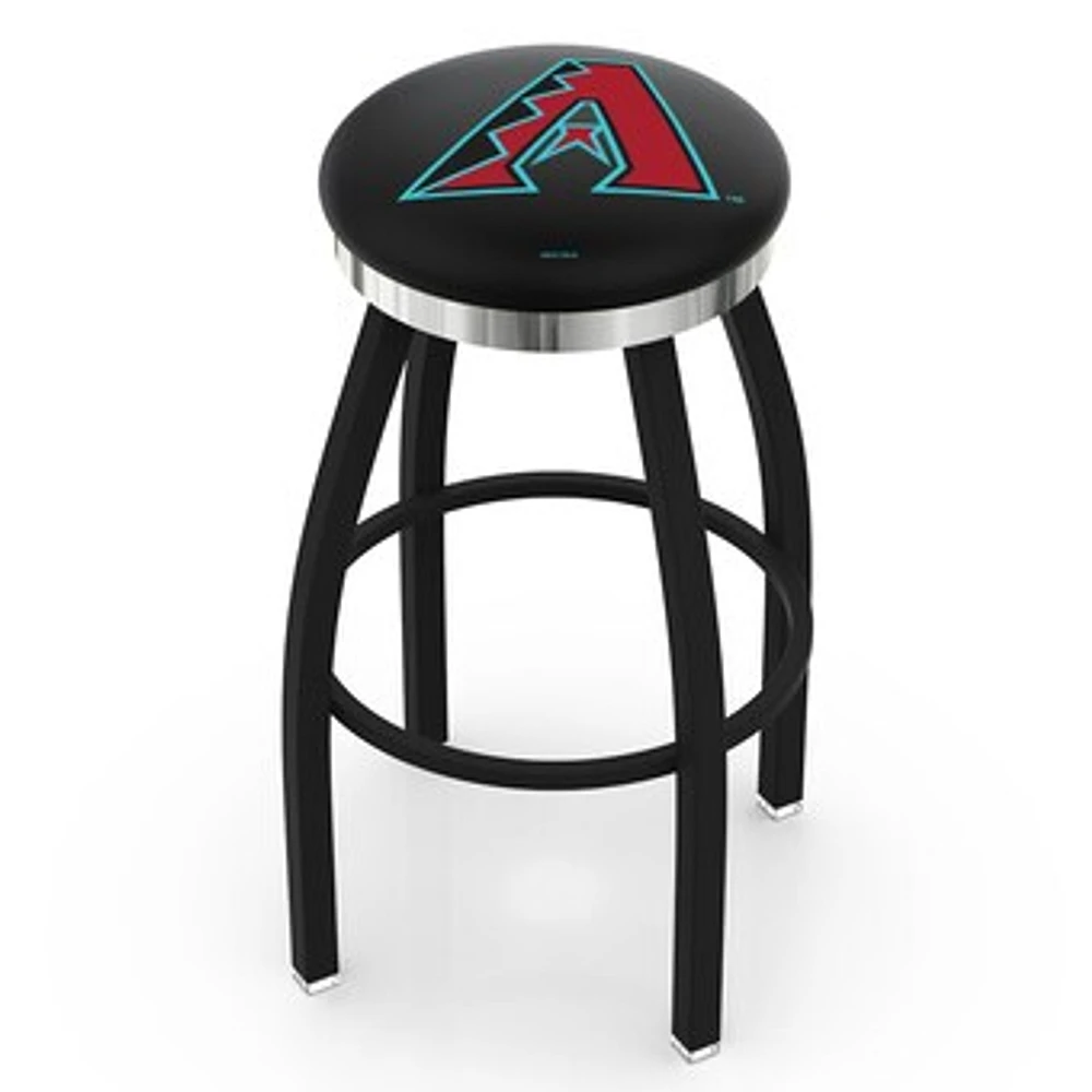 Arizona Diamondbacks 36" Swivel Counter Stool with Chrome Accent