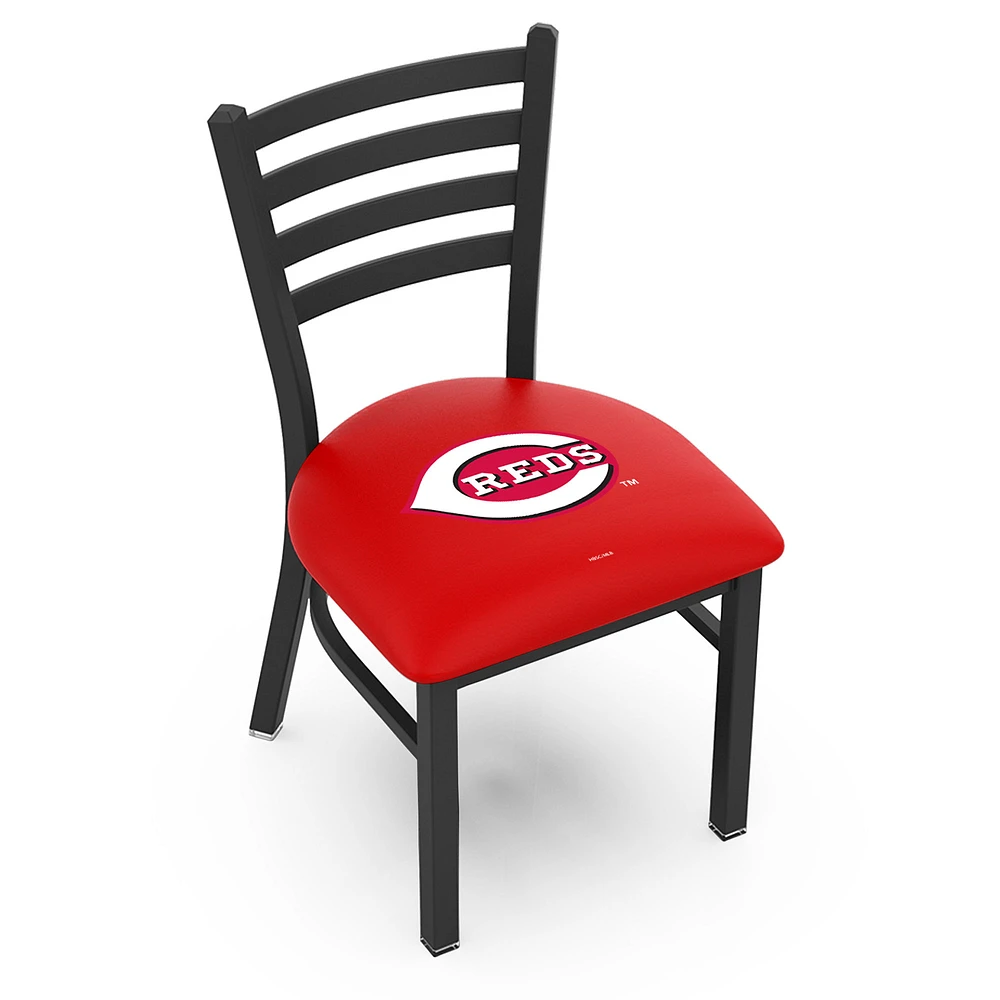 Cincinnati Reds 18" Chair with Black Wrinkle Finish