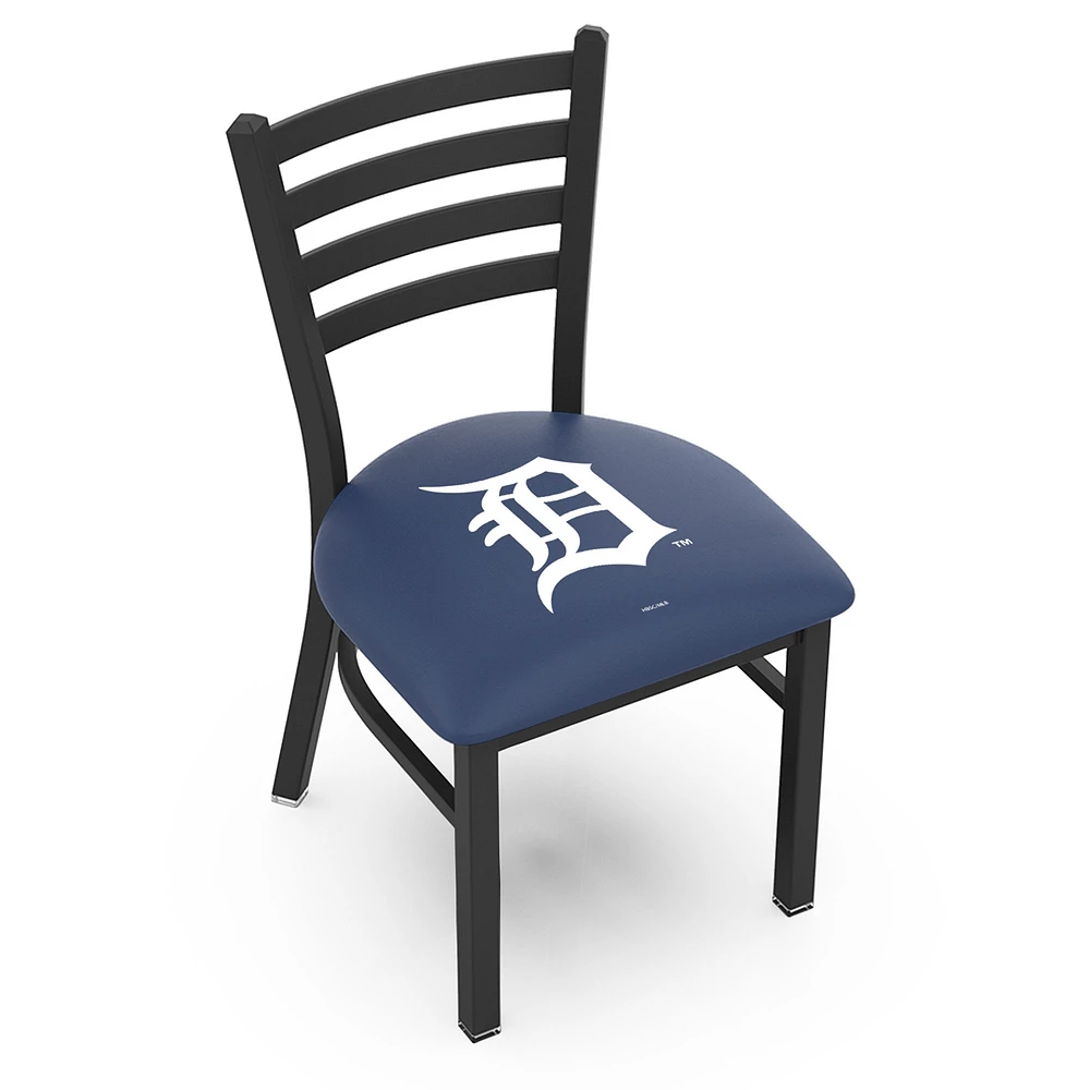 Detroit Tigers 18" Chair with Black Wrinkle Finish