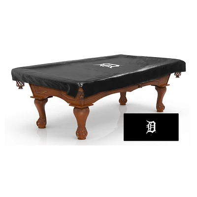 Detroit Tigers 8' Pool Table Cover