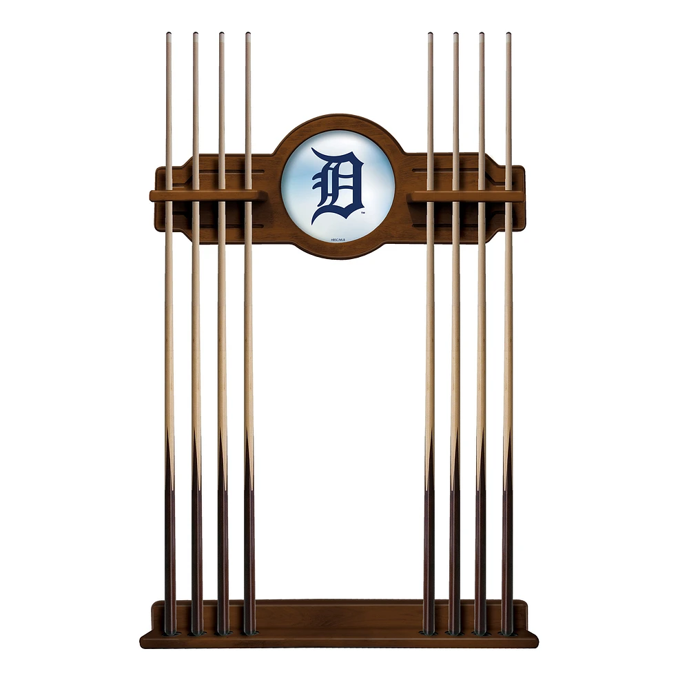 Chardonnay Detroit Tigers Eight Stick Wood Pool Cue Rack