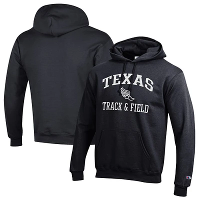 Men's Champion Texas Longhorns Icon Track & Field Powerblend Pullover Hoodie
