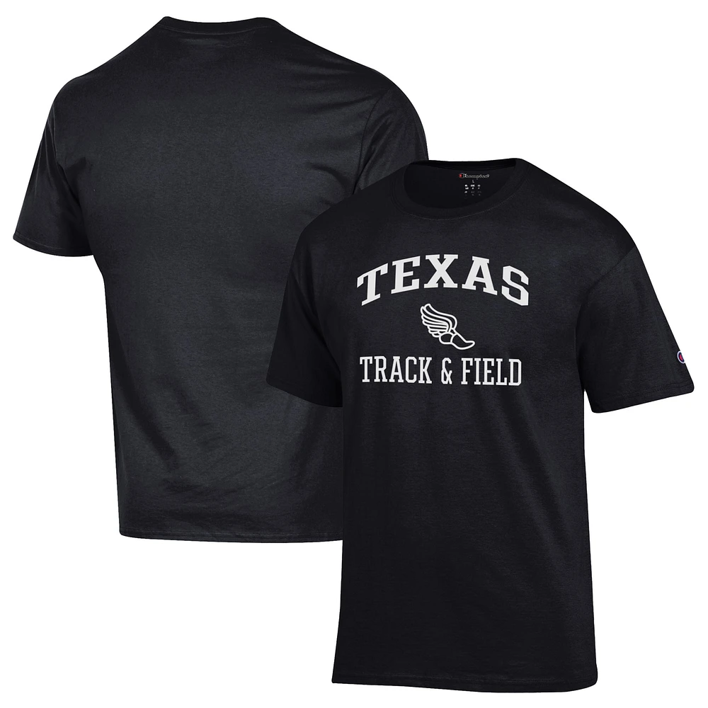 Men's Champion Texas Longhorns Icon Track & Field T-Shirt
