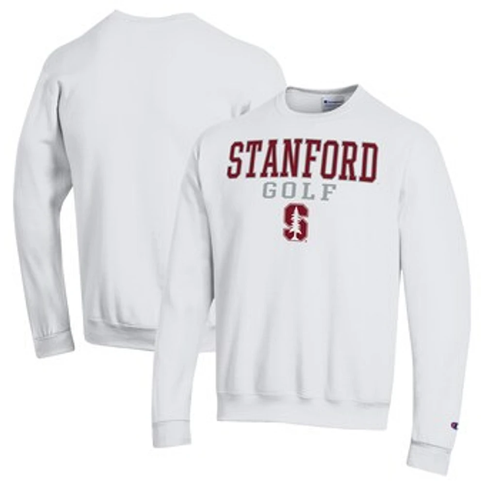 Men's Champion Stanford Cardinal Powerblend Crewneck Sweatshirt