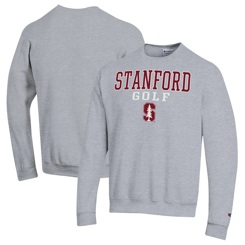 Men's Champion Stanford Cardinal Powerblend Crewneck Sweatshirt
