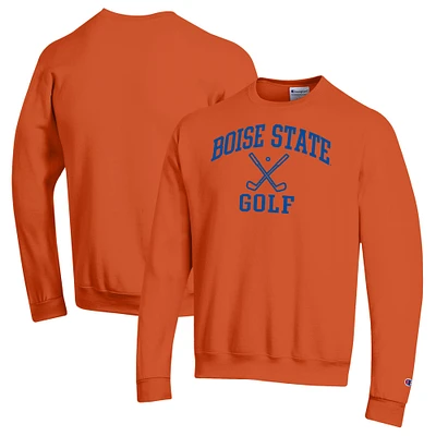 Men's Champion Boise State Broncos Powerblend Crewneck Sweatshirt