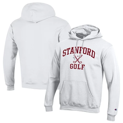 Men's Champion Stanford Cardinal Icon Golf Powerblend Pullover Hoodie
