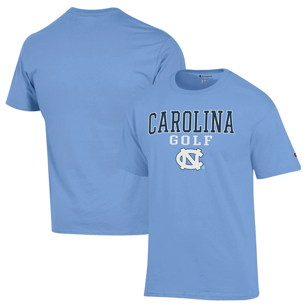 Men's Champion Carolina Blue North Carolina Tar Heels Short Sleeve T-Shirt