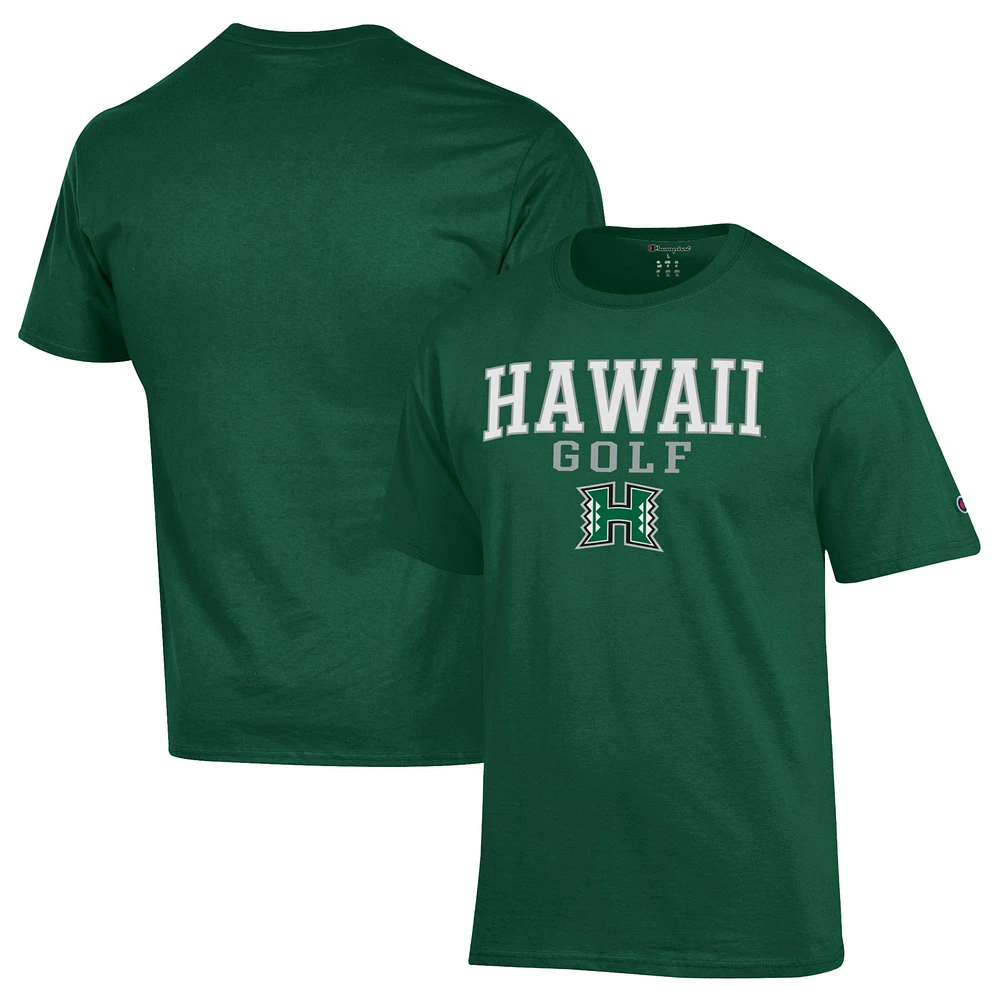 Men's Champion Hawaii Rainbow Warriors Short Sleeve T-Shirt