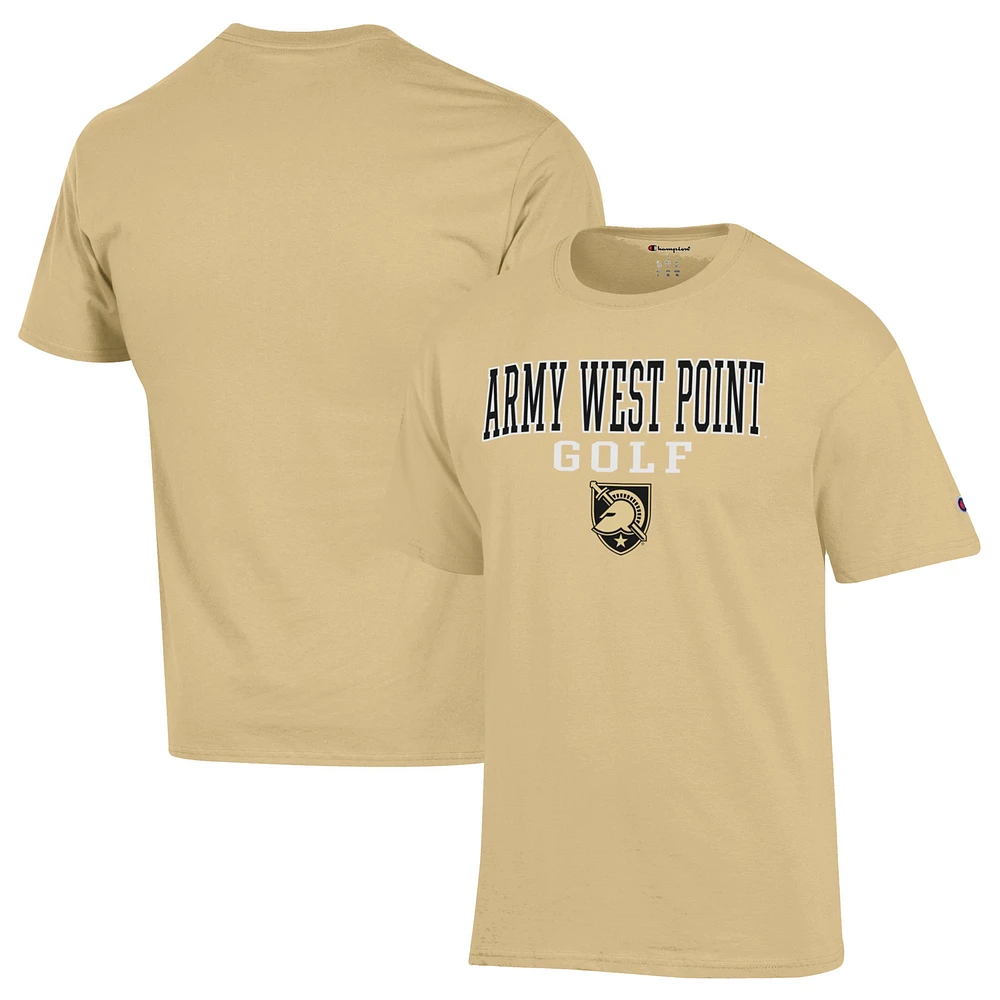 Men's Champion Gold Army Black Knights Short Sleeve T-Shirt