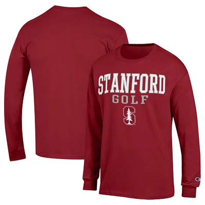 Men's Champion Cardinal Stanford Long Sleeve T-Shirt
