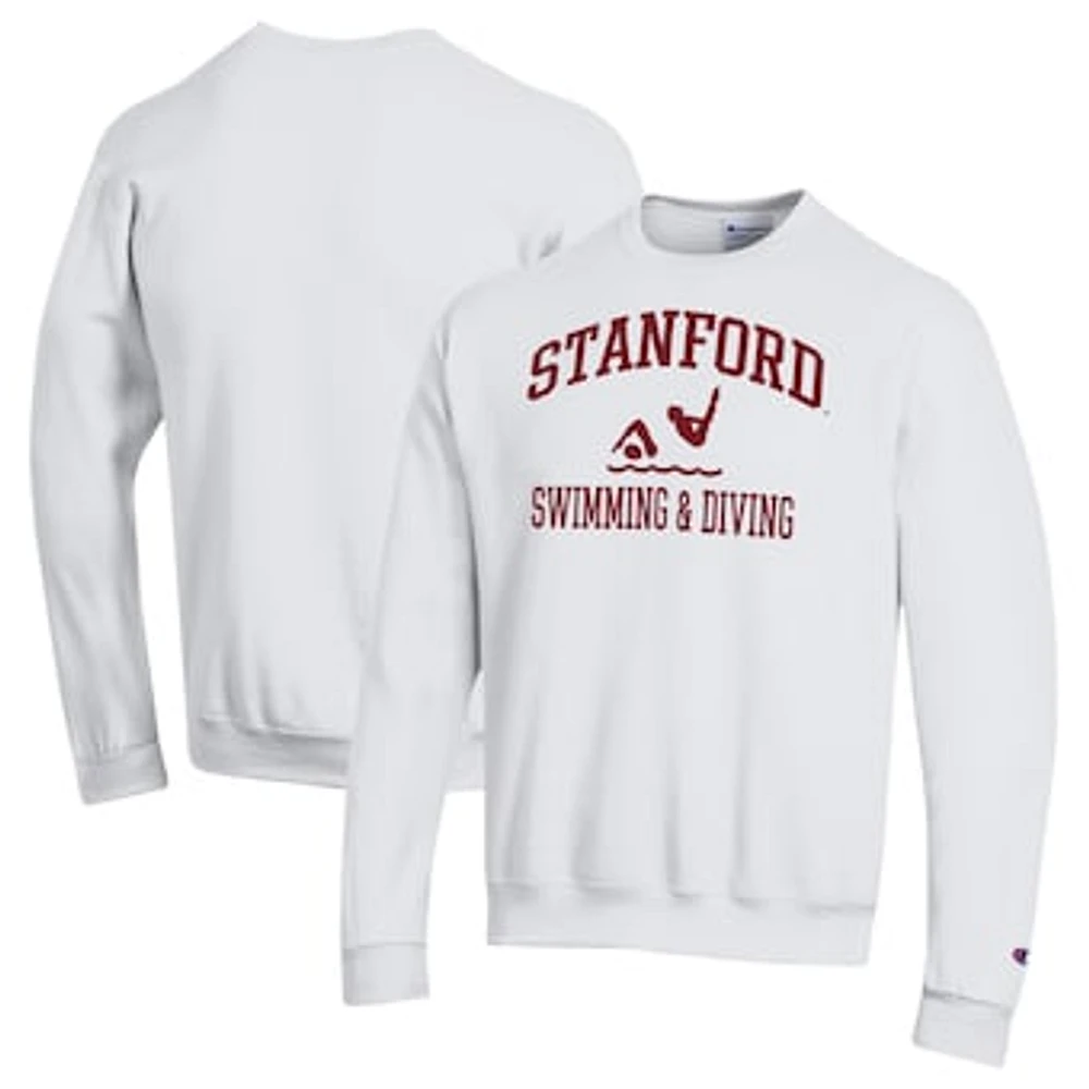 Men's Champion Stanford Cardinal Powerblend Crewneck Sweatshirt