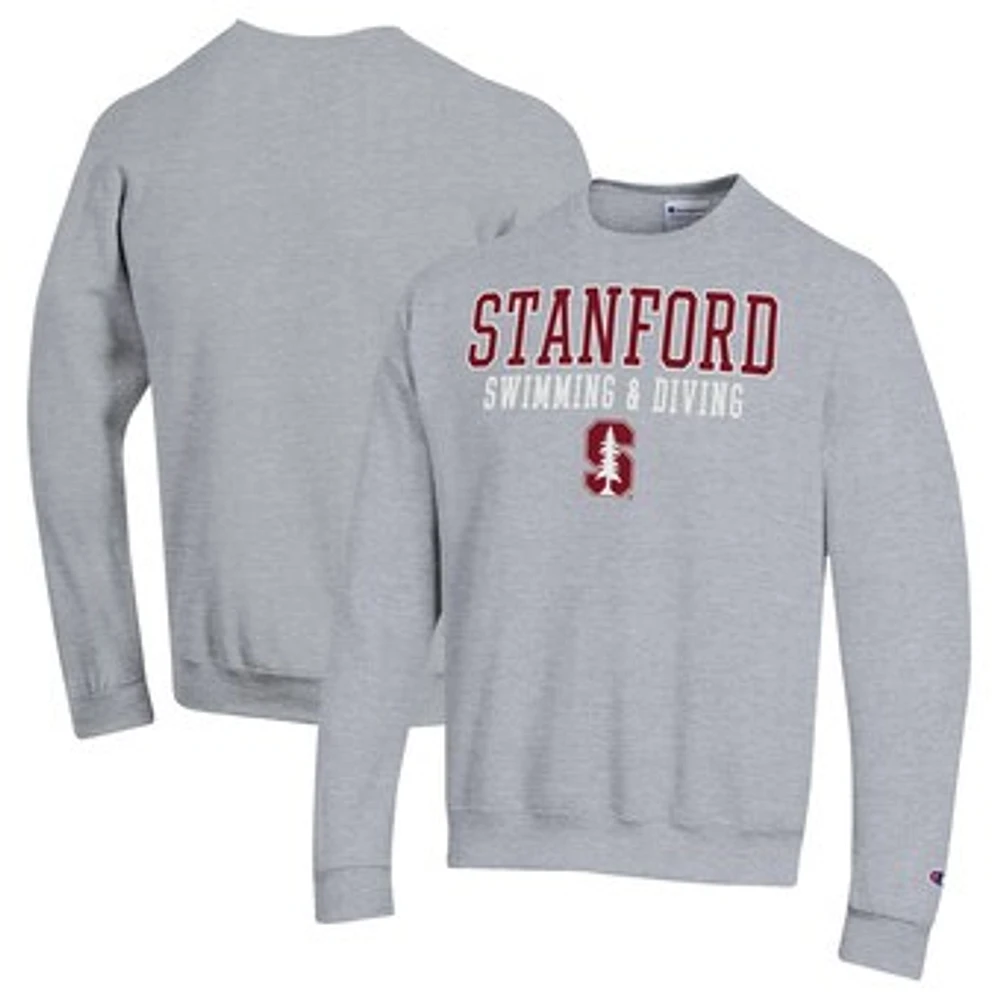 Men's Champion Stanford Cardinal Powerblend Crewneck Sweatshirt