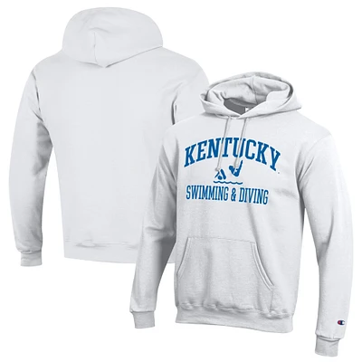 Men's Champion Kentucky Wildcats Swim & Dive Icon Powerblend Pullover Hoodie
