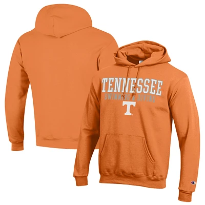 Men's Champion Tennessee Volunteers Stacked Swim & Dive Powerblend Pullover Hoodie