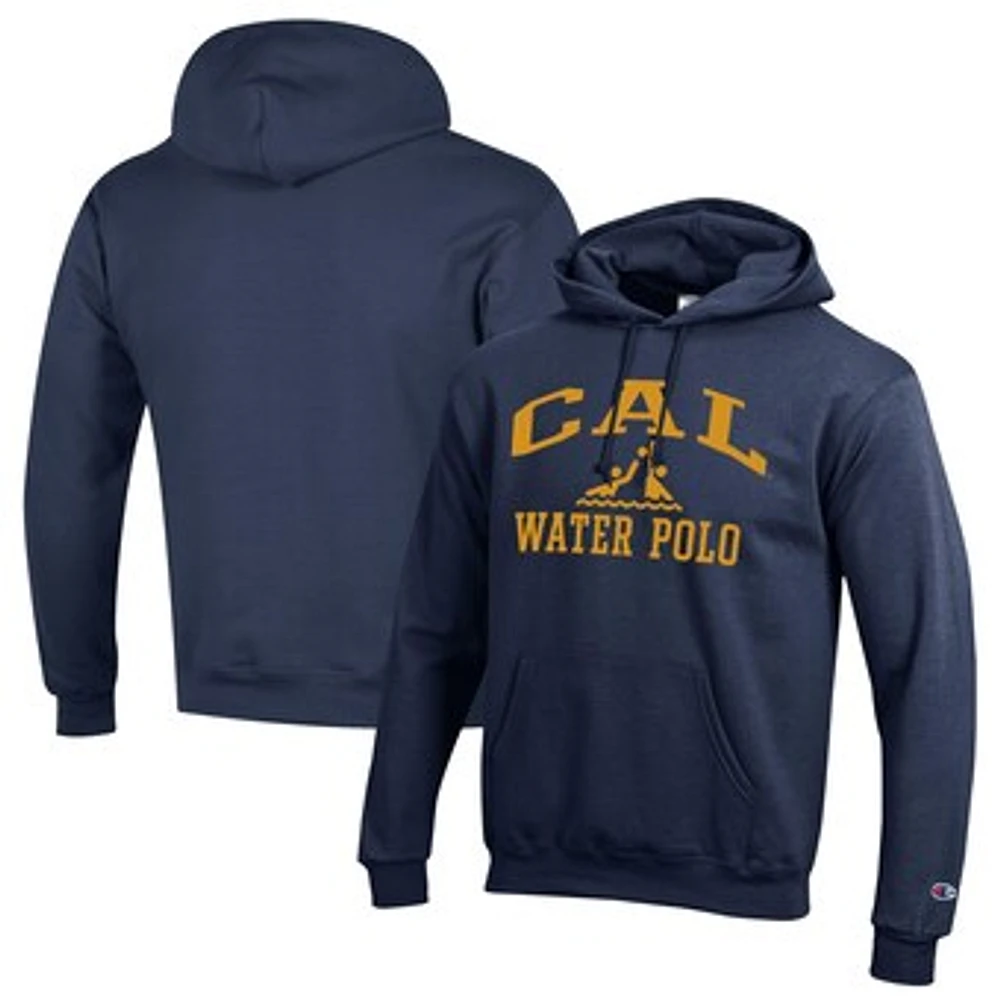 Men's Champion Navy Cal Bears Powerblend Pullover Hoodie