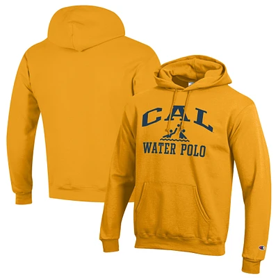 Men's Champion Gold Cal Bears Powerblend Pullover Hoodie