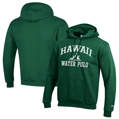 Men's Champion Hawaii Rainbow Warriors Powerblend Pullover Hoodie
