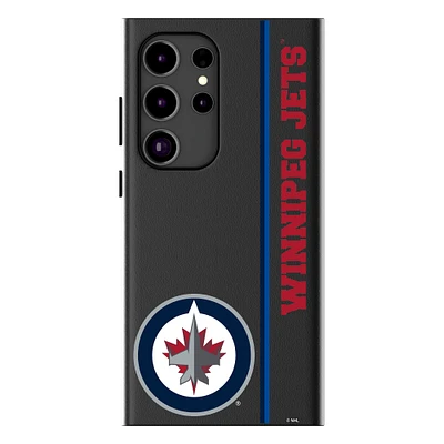 Keyscaper Black Winnipeg Jets Galaxy Magnetic Bump Case
