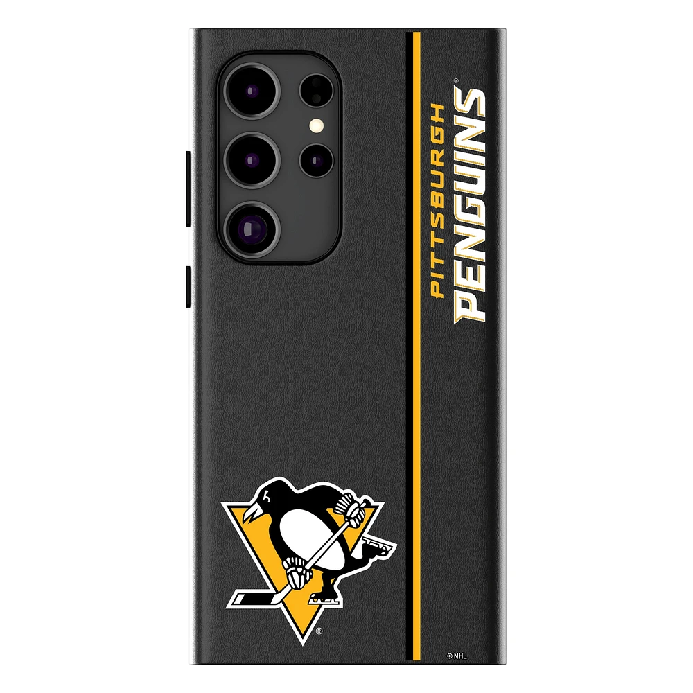 Keyscaper Black Pittsburgh Penguins Galaxy Magnetic Bump Case