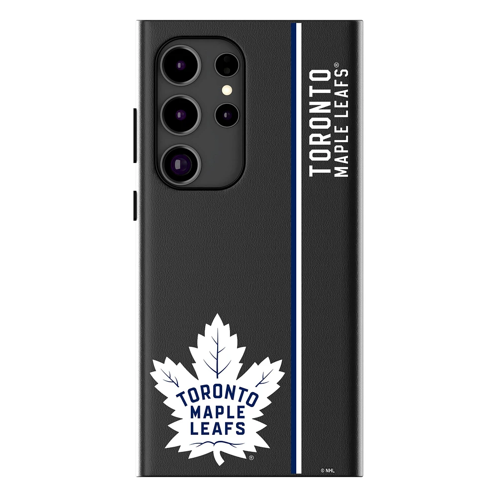 Keyscaper Black Toronto Maple Leafs Galaxy Magnetic Bump Case